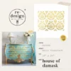 Gold Foil Kacha House of Damask Prima Decor Transfers - Image 3